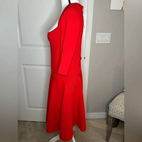 Ted Baker London Milly Sweetheart Sweater Dress NWT - Picture 5 of 15